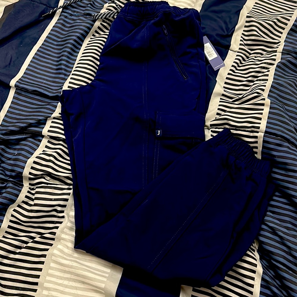Navy blue scrub pants new with tag